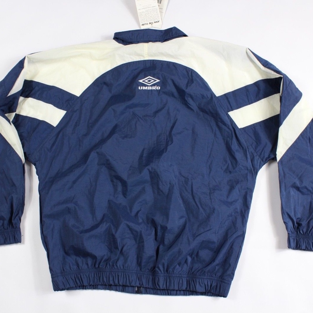Vintage New Umbro World Cup Soccer Jacket Blue Men - Picture 2 of 6